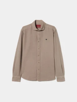 LION OF PORCHES Slim Fit^Camisa slim fit garment dye