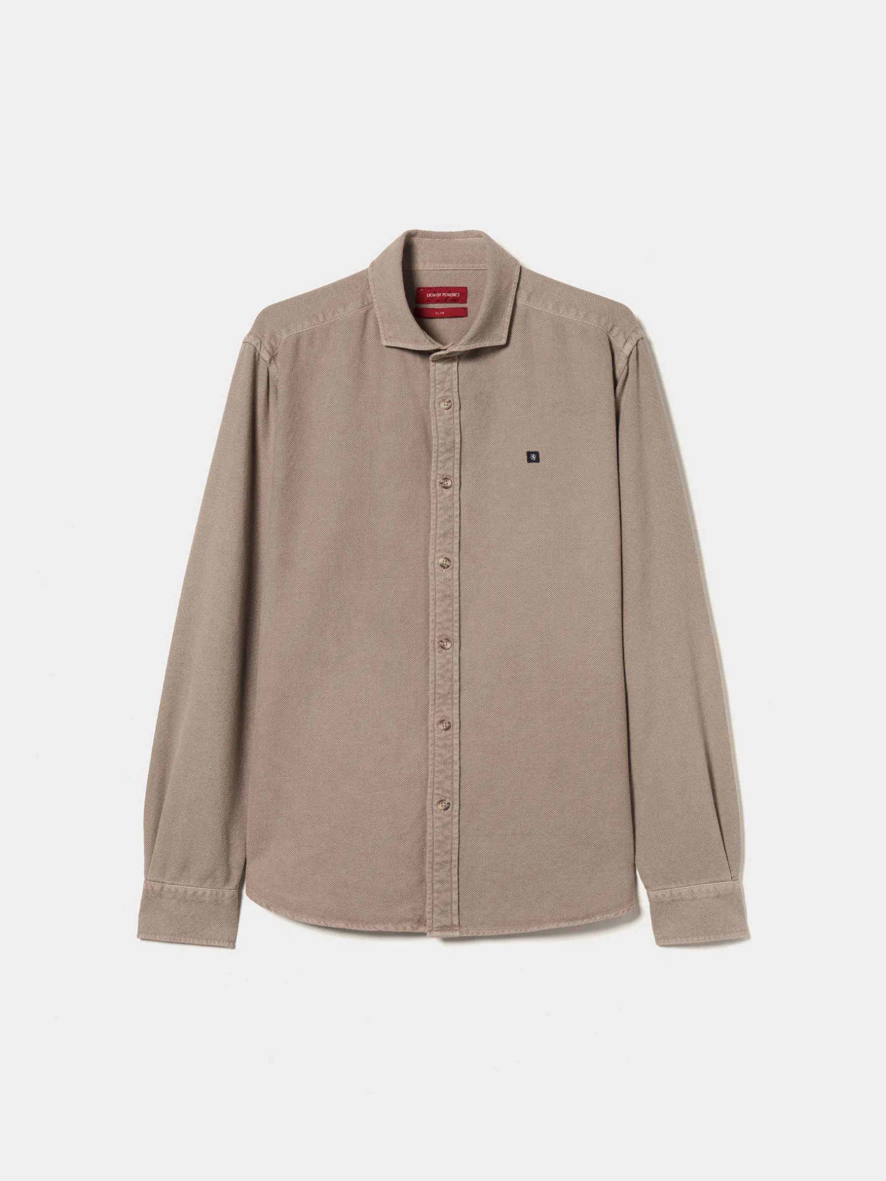 LION OF PORCHES Slim Fit^Camisa slim fit garment dye