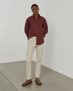 LION OF PORCHES Slim Fit^Camisa slim fit garment dye