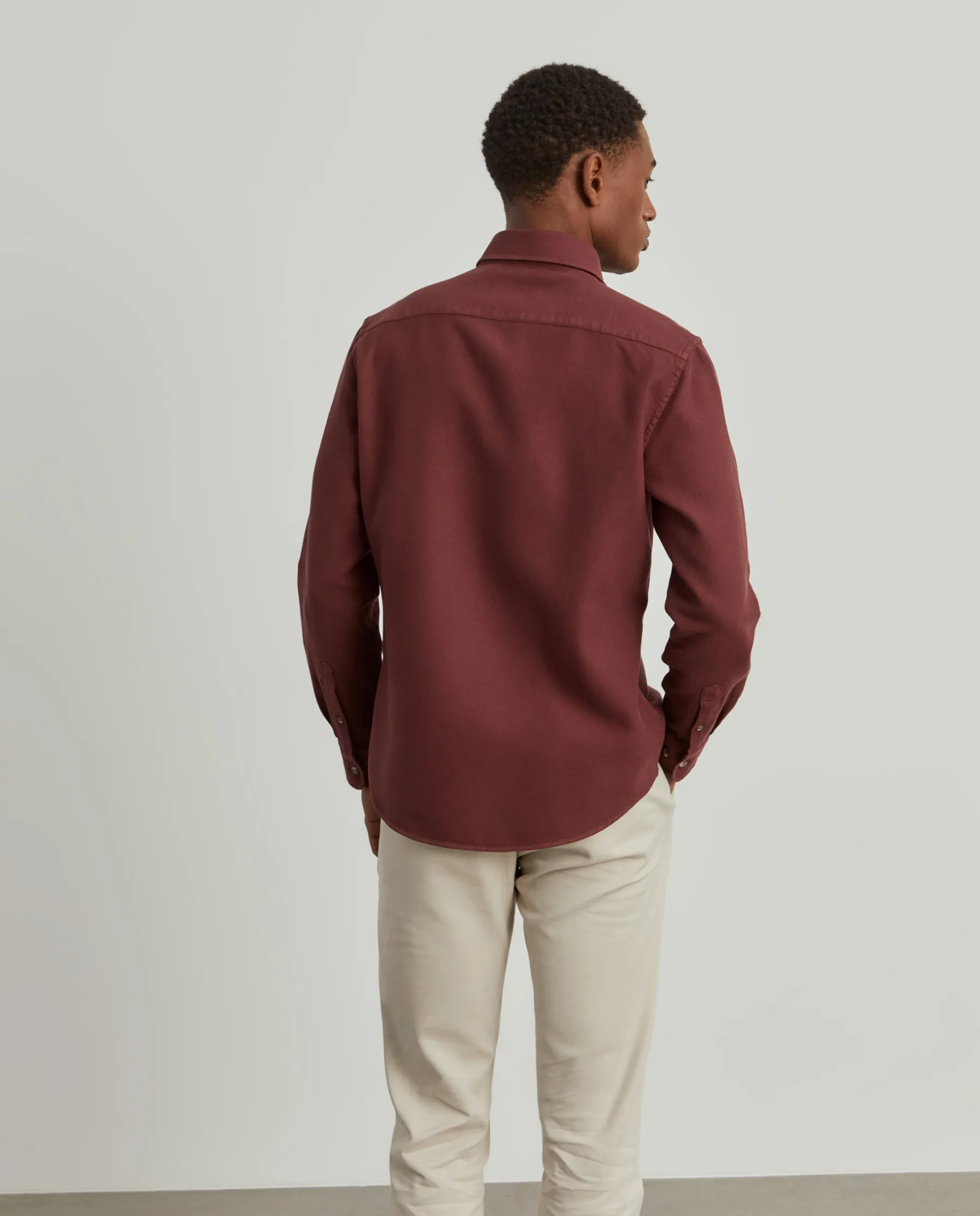 LION OF PORCHES Slim Fit^Camisa slim fit garment dye