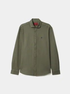 LION OF PORCHES Slim Fit^Camisa slim fit garment dye