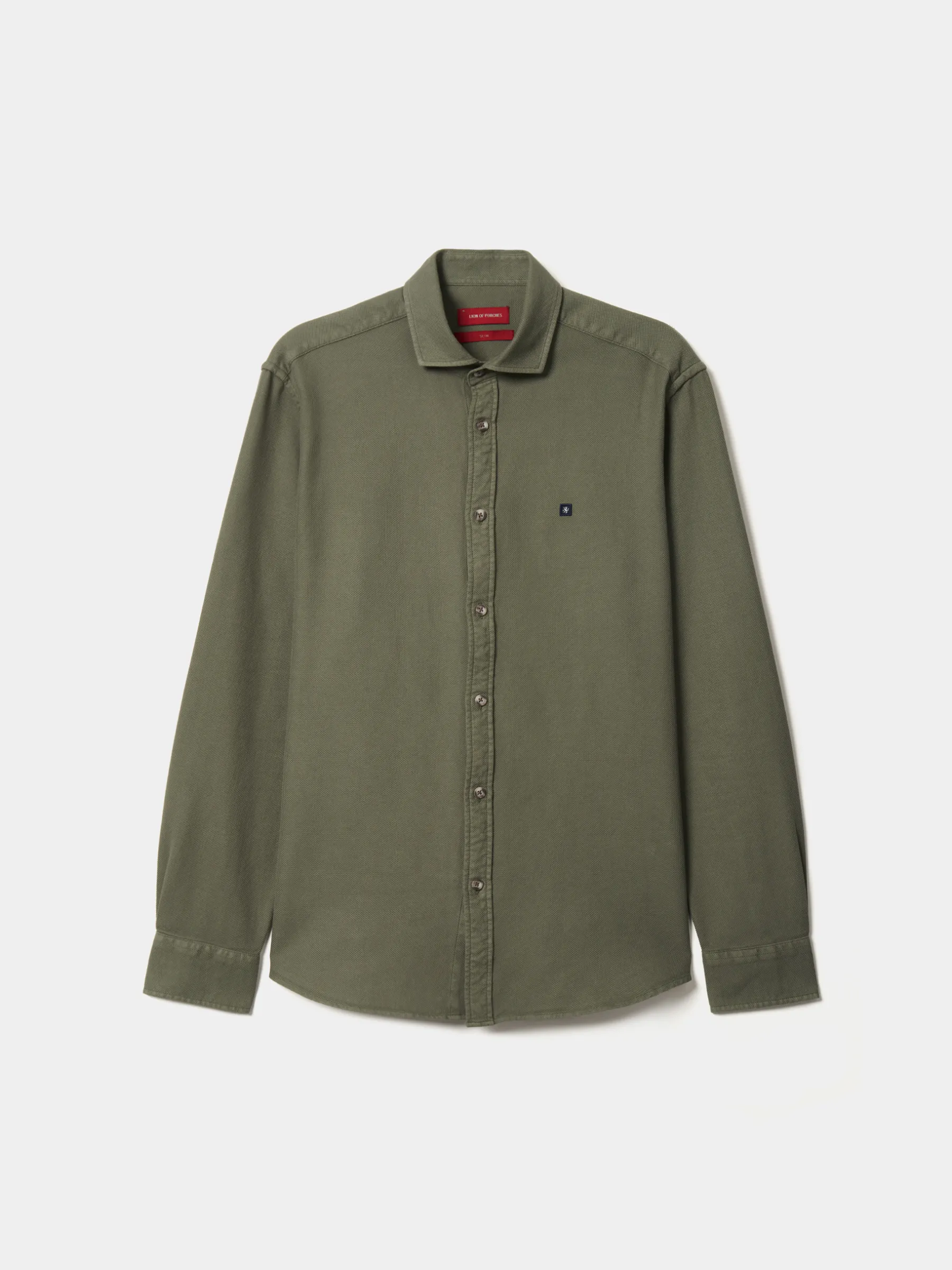 LION OF PORCHES Slim Fit^Camisa slim fit garment dye