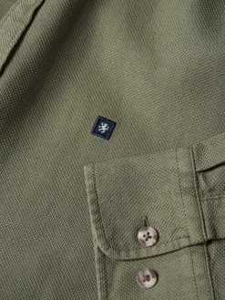 LION OF PORCHES Slim Fit^Camisa slim fit garment dye