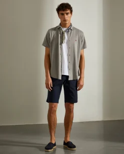 LION OF PORCHES Slim Fit^Camisa slim fit mang curta