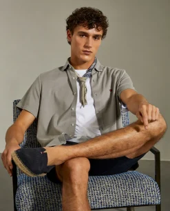 LION OF PORCHES Slim Fit^Camisa slim fit mang curta