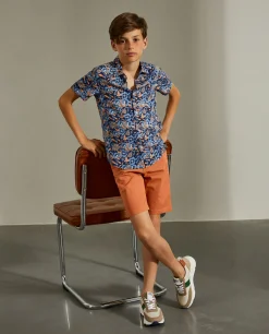 LION OF PORCHES Camisas^Camisa slim fit manga curta