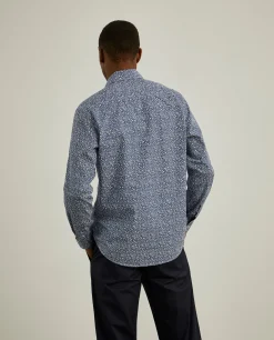 LION OF PORCHES Slim Fit^Camisa slim fit padrão floral