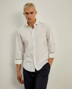 LION OF PORCHES Slim Fit^Camisa slim fit padrão leões