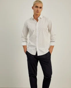 LION OF PORCHES Slim Fit^Camisa slim fit padrão leões