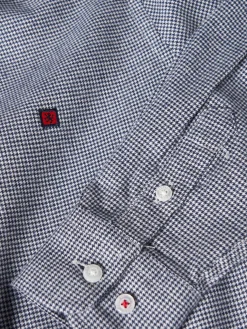 LION OF PORCHES Camisas^Camisa slim fit pied de poule