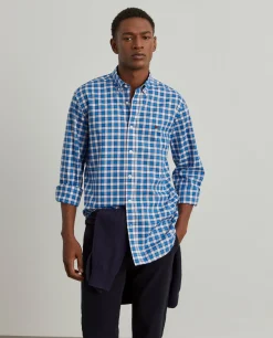 LION OF PORCHES Slim Fit^Camisa slim fit quadrados