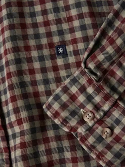 LION OF PORCHES Slim Fit^Camisa slim fit quadrados
