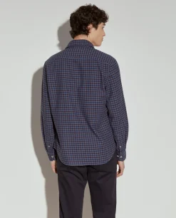 LION OF PORCHES Slim Fit^Camisa slim fit quadrados