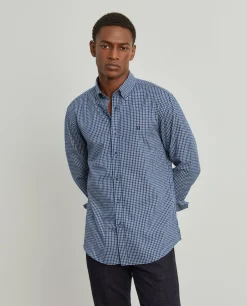 LION OF PORCHES Slim Fit^Camisa slim fit quadrados