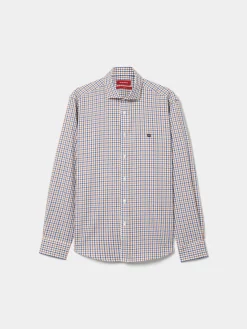 LION OF PORCHES Slim Fit^Camisa slim fit quadrados