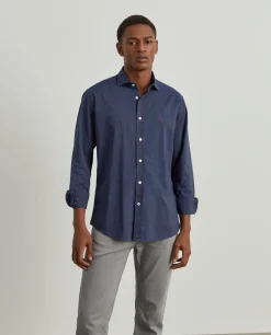 LION OF PORCHES Slim Fit^Camisa slim fit às riscas