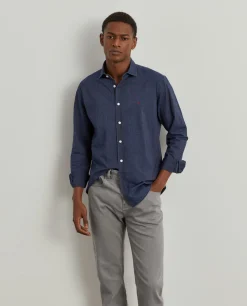 LION OF PORCHES Slim Fit^Camisa slim fit às riscas