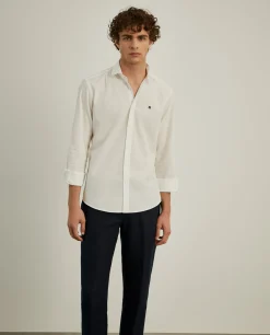LION OF PORCHES Slim Fit^Camisa slim fit seersucker