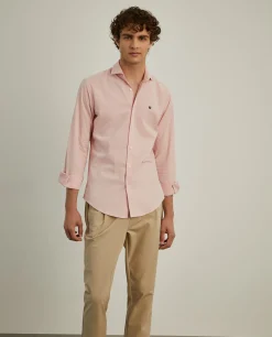 LION OF PORCHES Slim Fit^Camisa slim fit seersucker