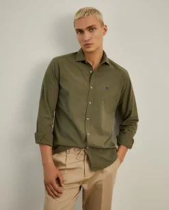 LION OF PORCHES Slim Fit^Camisa slim fit seersucker