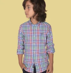 LION OF PORCHES Camisas^Camisa Xadrez