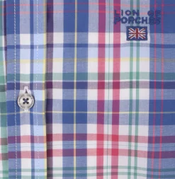 LION OF PORCHES Camisas^Camisa Xadrez