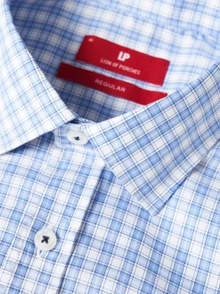 LION OF PORCHES Regular Fit^Camisa Xadrez