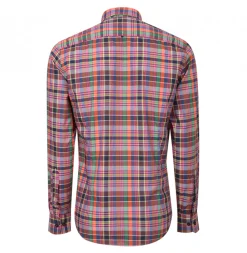LION OF PORCHES Slim Fit^Camisa Xadrez