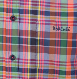 LION OF PORCHES Slim Fit^Camisa Xadrez