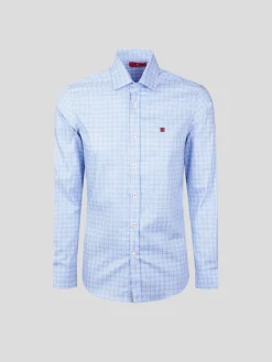 LION OF PORCHES Slim Fit^Camisa Xadrez