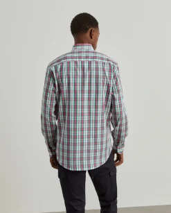 LION OF PORCHES Slim Fit^Camisa Xadrez