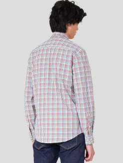 LION OF PORCHES Slim Fit^Camisa Xadrez