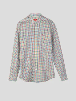 LION OF PORCHES Slim Fit^Camisa Xadrez