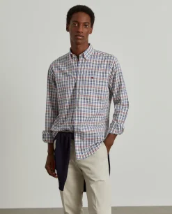 LION OF PORCHES Regular Fit^Camisa xadrez regular fit