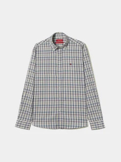 LION OF PORCHES Regular Fit^Camisa xadrez regular fit