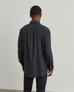 LION OF PORCHES Regular Fit^Camisa xadrez regular fit