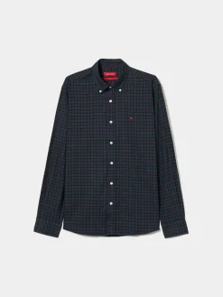 LION OF PORCHES Regular Fit^Camisa xadrez regular fit