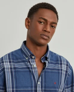 LION OF PORCHES Regular Fit^Camisa xadrez regular fit