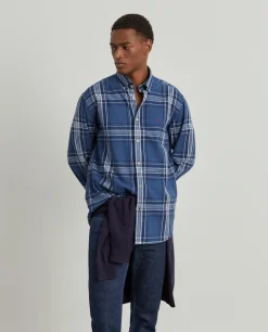 LION OF PORCHES Regular Fit^Camisa xadrez regular fit