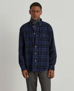 LION OF PORCHES Regular Fit^Camisa xadrez regular fit