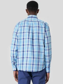 LION OF PORCHES Regular Fit^Camisa xadrez regular fit
