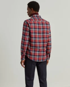 LION OF PORCHES Slim Fit^Camisa xadrez slim fit
