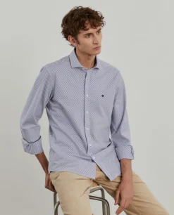LION OF PORCHES Slim Fit^Camisa xadrez slim fit