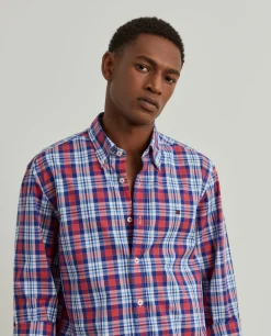 LION OF PORCHES Slim Fit^Camisa xadrez slim fit