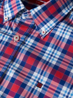 LION OF PORCHES Slim Fit^Camisa xadrez slim fit
