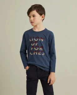 LION OF PORCHES Camisolas^Camisola com estampado