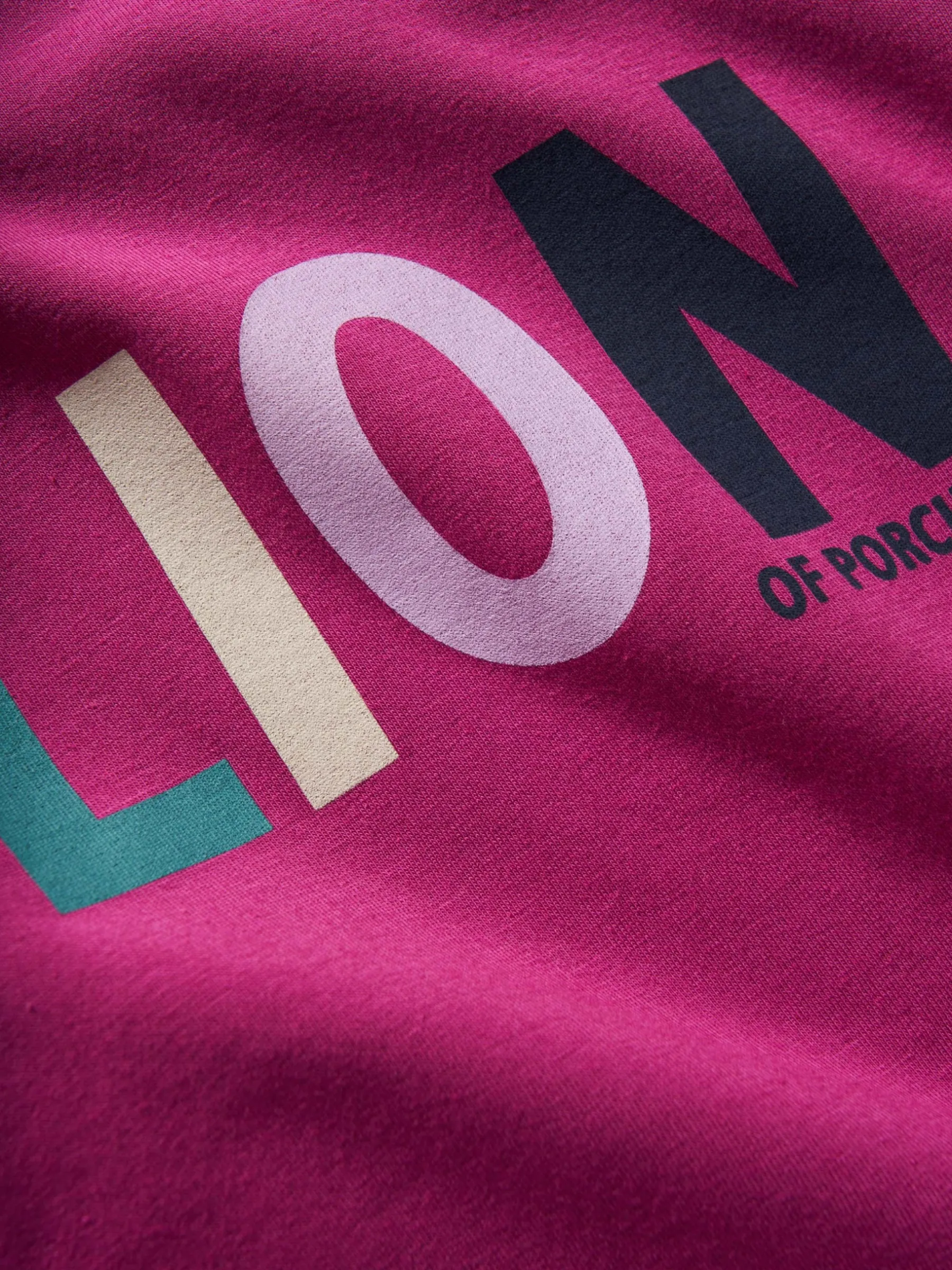 LION OF PORCHES Camisolas^Camisola de algodão com logotipo