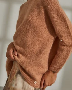 MULHER LION OF PORCHES Camisolas^Camisola decote redondo mohair