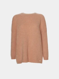 MULHER LION OF PORCHES Camisolas^Camisola decote redondo mohair