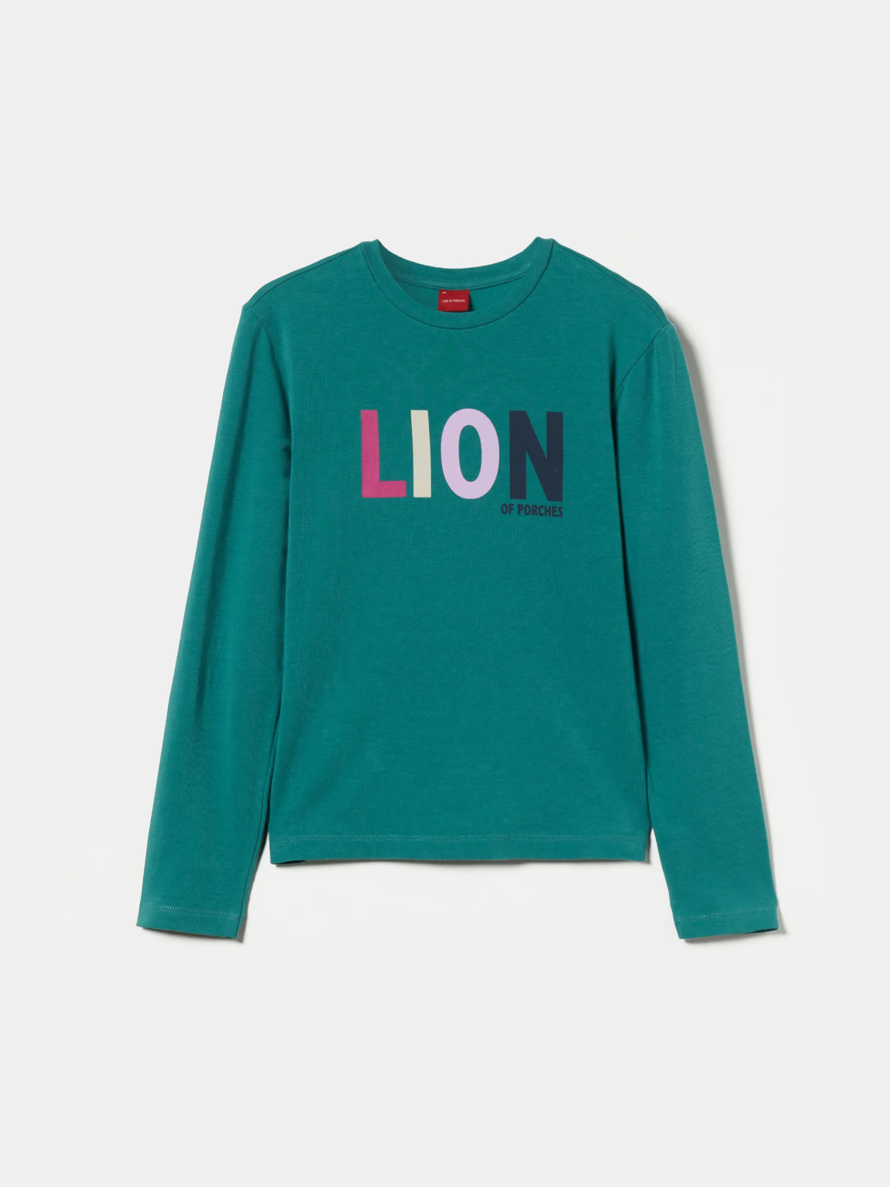 LION OF PORCHES Camisolas^Camisola em algodão com logotipo